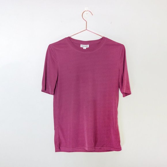 Frank & Oak Soft Ribbed T-Shirt - Picture 1 of 5